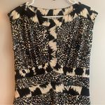 Diane Von Furstenberg 100% Silk Sleevless Animal Print Shift Dress Size 10 Photo 1