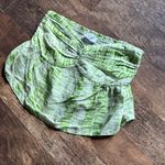 Sage The Label Bandeau style crop top green and white Photo 1