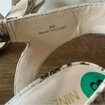 Nine West Snakeskin Print Strappy Heels Size 8 NWOT Photo 5