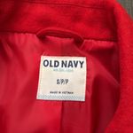 Old Navy Ladies Red Peacoat Photo 1