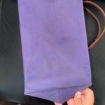 Longchamp Le Pliage Medium Nylon Long Handle Shopping Tote Shoulder Bag Purple Photo 7