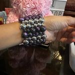 purple and silver bracelet New Photo 1
