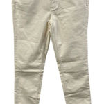 Toad & Co. Sequoia Skinny‎ Pant Ivory Womens 6 Organic Cotton Spring Preppy Photo 0
