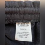 PINK - Victoria's Secret EUC Victoria's Secret Pink Black Track Active
Skinny Jogger Logo Pants Size M Photo 1