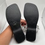 Vagabond NWB  Women's Shoemakers Izzy Sandal metallic silver  black size 40 US 10 Photo 8