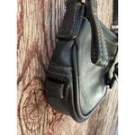 Coach Hamptons Leather Buckle Shoulder Hobo Bag “Barbie Bag” 7542 RARE Black Photo 2