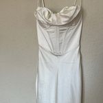 House Of CB  XS A-C‎ CHARMAINE IVORY CORSET MAXI DRESS white NWOT Photo 11