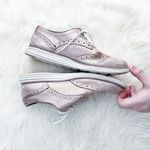 Cole Haan Original Grand Rose Gold Metallic Wingtip Oxford Sneaker Photo 3
