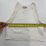 Madewell Ivory Knit Sweater Tank Top – Size M Photo 3