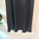 Robbie Bee Black Ruffled Collar Dress Photo 4