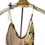 Shade & Shore  Women's Floral Print Halter One Piece Swimsuit - Size Small - NWT Photo 6