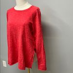 Eileen Fisher  Organic Cotton Linen Knit Tunic Top Size Large Photo 1