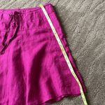 Athleta  Aline daydream 100% linen drawstring mini skirt Photo 5