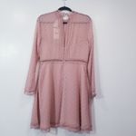 Bardot Latte Pink Blush Cherie Doddy Dress Long Sleeves Photo 4