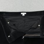 J.Jill Suede Ankle Legging Ankle Pants Black Women Size Small Classic Preppy Photo 4