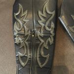 Women’s Black Western Cowgirl Boots Knee High Pointed Toe Side Zip Size 11 NEW Black Photo 6