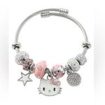 Hello Kitty  Gorgeous Rhinestones and Charms Bracelet Photo 0