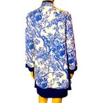 Soft Surroundings toile linen jacket /Tunic S Photo 3