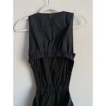 Babaton Aritzia Women's Small Cella Poplin Fit & Flare Maxi Dress Lined Pockets Photo 7