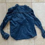 frame denim FRAME NWOT Blue Chambray Button Down Longsleeve Sz XS Photo 0