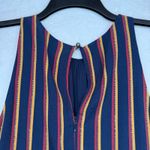 Plenty by Tracy Reese‎ Striped Wide Leg Jumpsuit Sleeveless Casual Size S Blue Photo 10