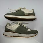 UGG  Retrainer Leather Sneaker Green & Cream Women’s Size 8 EUC Style 1136855 Photo 6