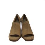 Rag and Bone Myra camel open leather square toe heels Photo 2