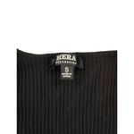 Hera Collection Hera - Ribbed Base Layer Long Sleeve Crop in Black Photo 1