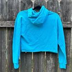 Zyia  active cropped blue hoodie sweatshirt xs Photo 3