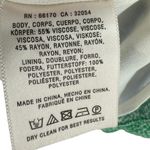 Maeve Anthropologie  Folksong Novelty Floral Bird‎ Print Shift Dress Size Large Photo 14