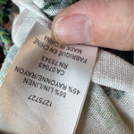 Rachel Zoe Tropical Floral Maxi Skirt Womens S Linen Blend Boho Summer Beach Photo 9