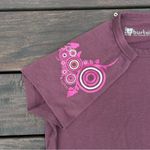 Burton Vintage Y2K Purple w/ Pink Graphic Short Sleeve Top Photo 1