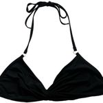 l*space l* Black Twist Front String Tie Bikini Top, Sz M Photo 8