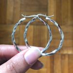 Sterling Silver Hoop Earrings Photo 0