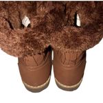 De Blossom Collection De Blossom Fur Lined Lace up Boots  Photo 2