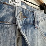 Princess Polly  Careline Jeans Light Wash Cotton Spandex Stretch 5-pocket button Photo 3