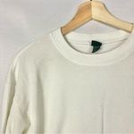 Wild Fable White Crewneck Thermal Knit Long Sleeve T-Shirt M Photo 3