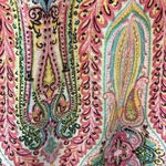 Win win Paisley half sleeve lace tunic sz s/m boho hippie casual y2k 90s concert Photo 6