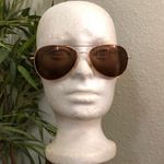 Fossil  Kellan Rose Gold Brown Aviator Sunglasses MS48 706 59.16-130 Photo 1