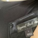 Crystal Doll Juniors' Embellished Halter Dress Photo 7