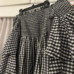 BP Black And White Checkered Dress Photo 2