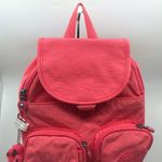 Kipling  Pink Nylon Backpack Photo 4