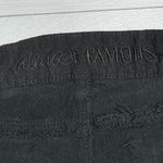 Almost Famous Ink Black Skinny Leg Mid Rise Jeans Juniors Size 13 Photo 6