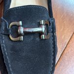 Salvatore Ferragamo  Suede Horsebit Black Loafers Size 7 B Photo 1