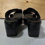 Vagabond White Croc Embossed Platform Block Heel Mules Sandals Women's 38 (US 8) Photo 4