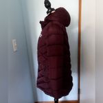 Reebok Women's Maroon Fully Reversible Sherpa Lined Puffer Jacket. Sz.Med. Photo 2