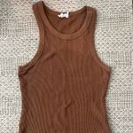 Good American  Waffle Tank Top Photo 0