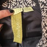 SOIA & KYO  black and white tweed belted pea Wool Blend Jacket Size Medium Coat Photo 1