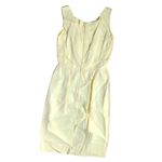 ILGWU pale yellow three piece dress 60 70 small medium lace hair pics Photo 2