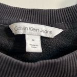 Calvin Klein Jeans~Crewneck Sweatshirt in Black~Women’s size Medium Black Photo 3